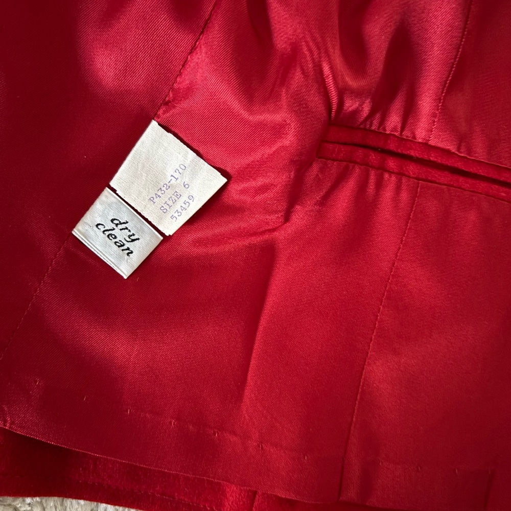 Pendleton Wool Cropped Blazer Jacket 4-6 - image 4